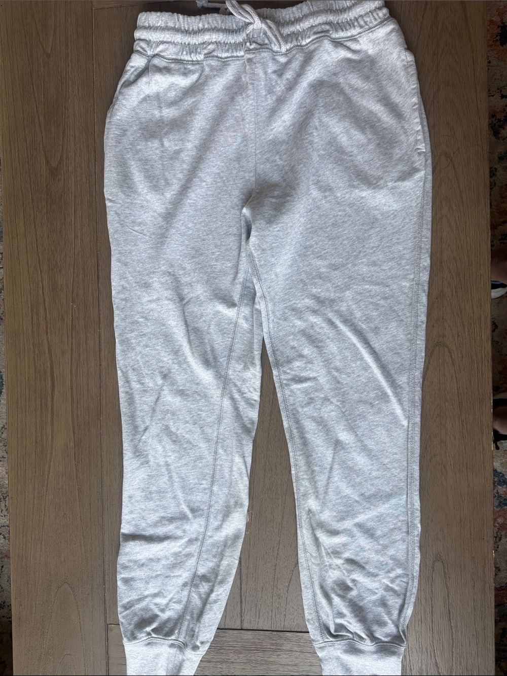 NWT J. Crew Women’s  Light Gray Jogger Sweatpants
Size Small